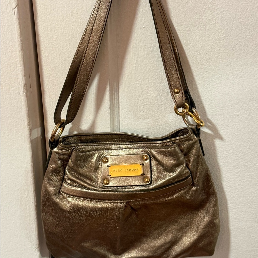 Marc Jacobs Shimmering Bronze Shoulder Bag